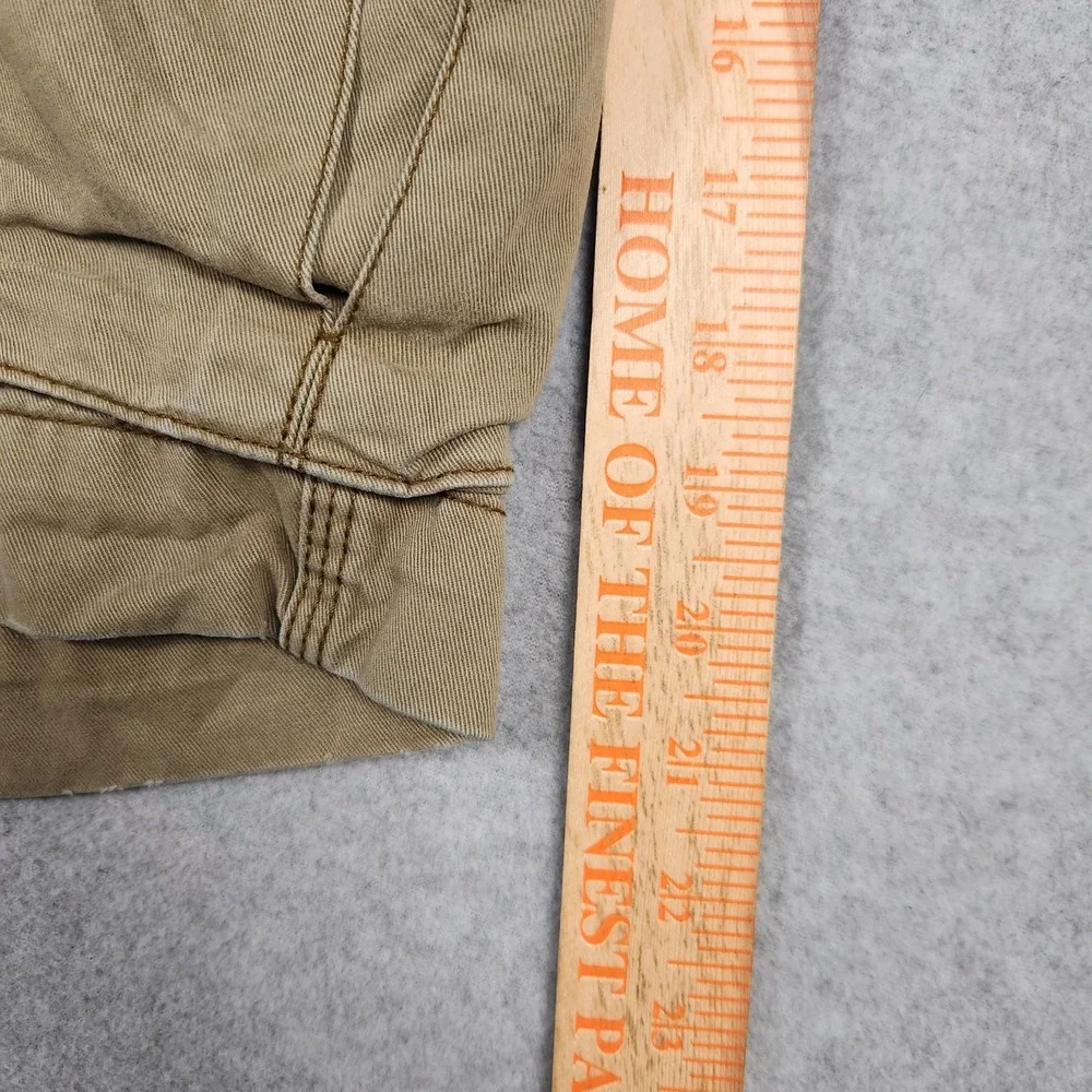 Polo Ralph Lauren Cargo Shorts 34 Brown Baggy Military Paratrooper 9